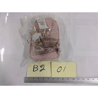 Bioworld Super Mario Princess Peach Crossbody Bag OS Pink New Tweed Nintendo