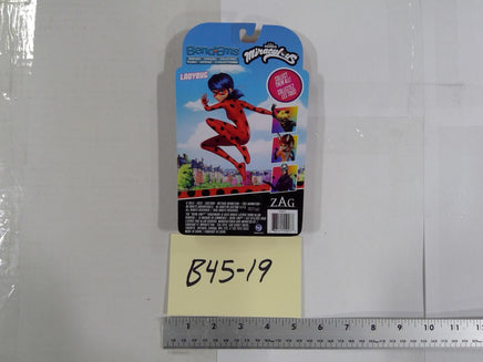 Bend-Ems Miraculous Ladybug Ladybug Action Figure 6in Red Suit Bendable Carded
