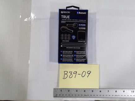 Sentry True Wireless Earbuds Bluetooth Black 8 Hrs 16 Hrs Charging Case New Box