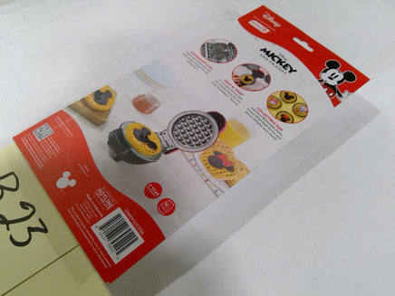 Disney Dash Mickey & Minnie Removable Mini Waffle Plates Set Of 2 Gray Metal