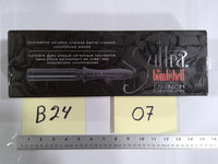 Sultra Bombshell Curling Iron 1.5" Tourmaline Ceramic Clipless Barrel Black New