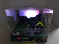 LEGO Friends 42603 Stargazing Camping Vehicle Space Light Up Store Display Case