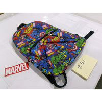 Marvel Comics Backpack Kids Teens Blue Multicolor New Avengers Graphic Print