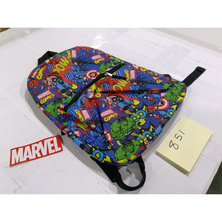 Marvel Comics Backpack Kids Teens Blue Multicolor New Avengers Graphic Print