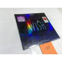 Disney Wish Soundtrack Vinyl LP Blue Splatter New Target Exclusive Holographic