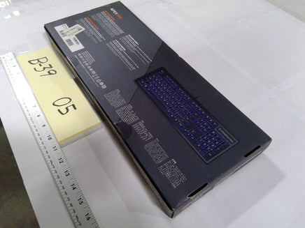 SteelSeries Apex 100 Wired USB Gaming Keyboard Black Backlit Illuminated QWERTY