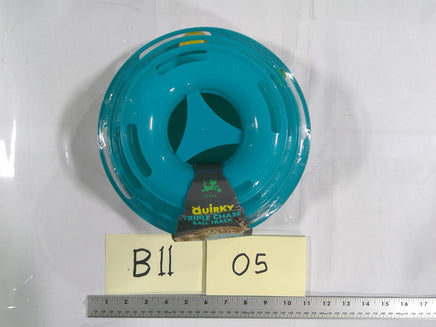 Quirky Triple Chase Ball Track Interactive Cat Toy Teal Plastic Tower