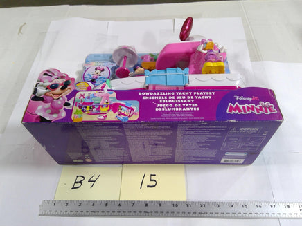 Disney Minnie Bowdazzling Yacht Boat Playset Fisher-Price Kids Toy Pink New
