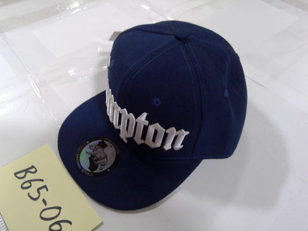 Wynn Headwear Compton Hat Cap Baseball Fitted Mens One Size Blue City Streetwear