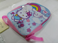 Hello Kitty Multicolor 16" Girls Backpack Soft Case Adjustable Straps School Bag