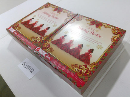 Barbie Dolls Lot 2024 Holiday Barbie Signature Red Gown Set 2 New In Box Mattel