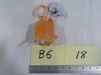 Bluey Bingo Mini Dog Plush Toy Orange Backpack Clip Washable Keychain New