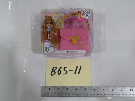 Disney Ily 4EVER Tote Ily Teenies Bambi 3in Doll Purse Series 1 New In Box Toy