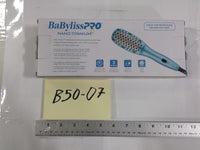 BaBylissPRO Nano Titanium Compact Thermal Paddle Brush 3 Heat Settings Blue New