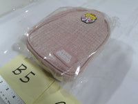 Super Mario Peach Tweed Mini Backpack Kids Girls Purse Pink Crossbody Bag New