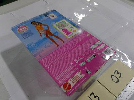 Barbie Pink Passport 12in Doll Beach Chair Purse Set New In Box Mattel Toy