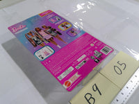 Barbie 12in Fashion Doll Silver Dress Outfit Hair Accessories New In Box Mattel