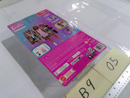 Barbie 12in Fashion Doll Silver Dress Outfit Hair Accessories New In Box Mattel