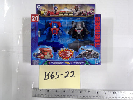 Transformers One Optimus Prime Orion Pax Vs Megatron Figure Set Hasbro Toy New