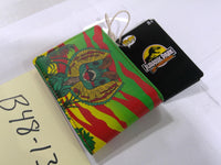 Jurassic Park Wallet Mens Bifold Multicolor Dilophosaurus Faux Leather Movie