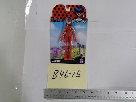 Bend-Ems Miraculous Ladybug Action Figure Toy Bendable Red Suit Carded New
