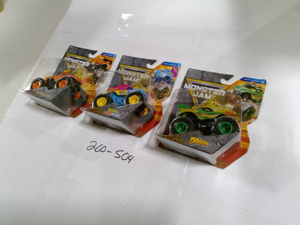 Monster Jam 1:64 Trucks Lot 6 El Toro Loco Dragon Avenger Spin Master New Sealed