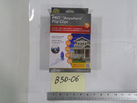 Max Pro Anywhere Flip Clips 25ct Clear Gutter Light Hooks Outdoor Christmas