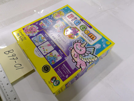 Creativity For Kids Big Gem Diamond Painting Axolotl Stickers Suncatchers New