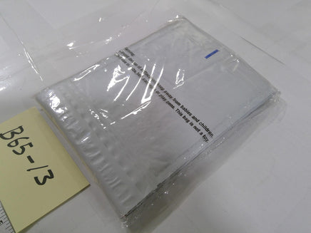 Bazic Self-Seal Poly Bubble Mailer #0 6x9.25 White 4 Pack Shipping Envelopes
