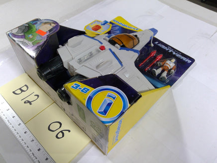 Disney Pixar Lightyear Buzz XL-15 Ship Playset Imaginext Lights Sounds White New