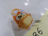 Bluey Bingo Mini Dog Plush Toy Orange Backpack Clip Washable Keychain New