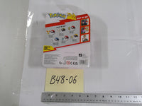 Pokemon Lola Clip 'N' Go Great Ball Action Figure Jazwares Toy White Blue