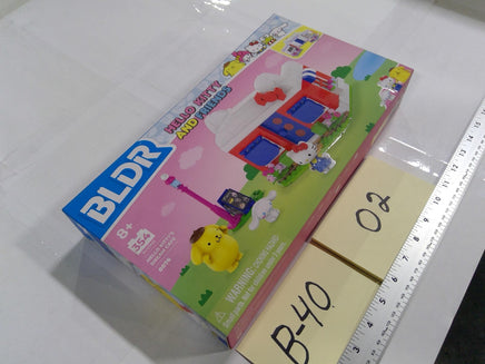 BLDR Hello Kitty & Friends Dream Cafe 0076 354 Pieces 8+ Building Toy Set New