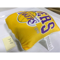 NBA Los Angeles Lakers Throw Pillow Unisex OS Yellow Excellent Sherpa Back 1948