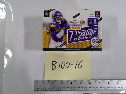 2024 Panini Prestige Football Trading Cards Blaster Box 66 NFL Cards Sealed
