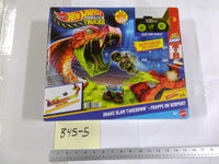 Hot Wheels Monster Trucks Snake Slam Takedown Track Set 4+ Toy New Multicolor