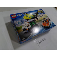 LEGO City 60505 Airplane Service Truck & Hovercraft Remix 990 pcs NEW