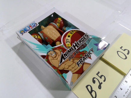 One Piece Franky Anime Heroes Action Figure Bandai Boxed Toy Multicolor