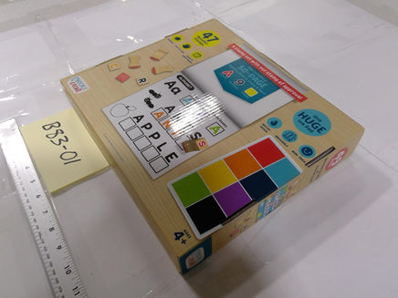 Chuckle & Roar Wooden Stamp Set 47pc 50 Page Activity Book 4+ Kids Toy New