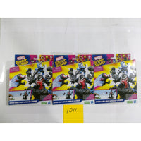 Hasbro Marvel Stunt Squad Spider-Man Miles Morales vs Venom 3pk Lot New Multi