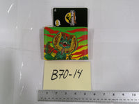 Jurassic Park Wallet Mens Bifold Multicolor Dilophosaurus Faux Leather Movie