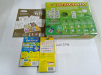 Crayola Critter Creator Fossil Kit Coloring Book Markers Pencils Art Lot New