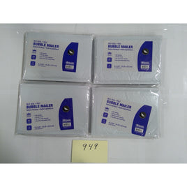 Bazic Bubble Mailer Unisex #0 White New 16 Pack 6x9.25 Self Seal Poly Padded