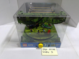 LEGO City 60426 Jungle Explorer Truck Lighted Display Case Clear Plastic