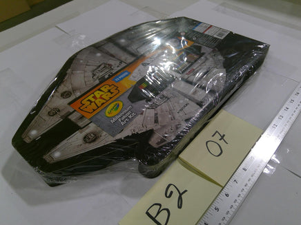 Crayola Star Wars Millennium Falcon Art Kit Case 75 Pc Crayons Markers New