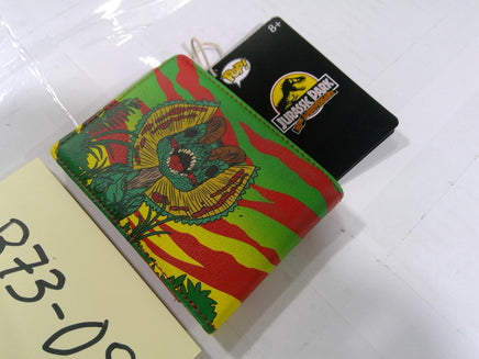 Funko Jurassic Park Wallet Mens Bifold Multicolor Dinosaur Faux Leather Movie