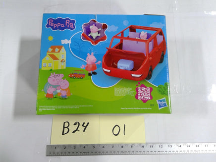 Peppa Pig Peppa's Big Family Car Vehicle Playset Hasbro Red Kids Toy 3+ New
