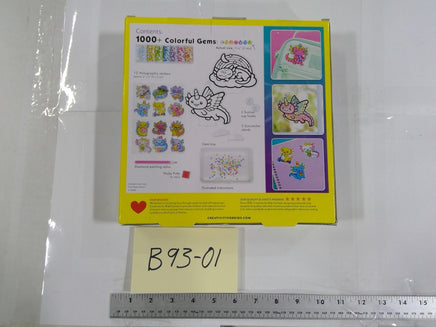 Creativity For Kids Big Gem Diamond Painting Axolotl Stickers Suncatchers New