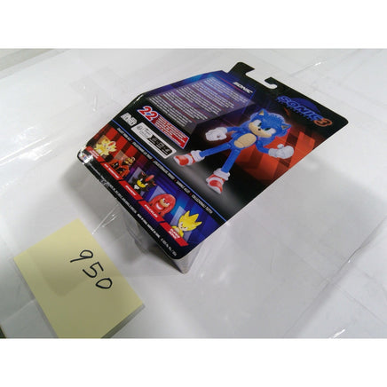 Jakks Sonic Action Figure Sonic 3 Movie 5 Inch Blue New 22 Points Articulation