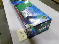 M&M Outdoor Tent Swing Kids 5+ Hanging Platform 40in Blue Green Backyard New